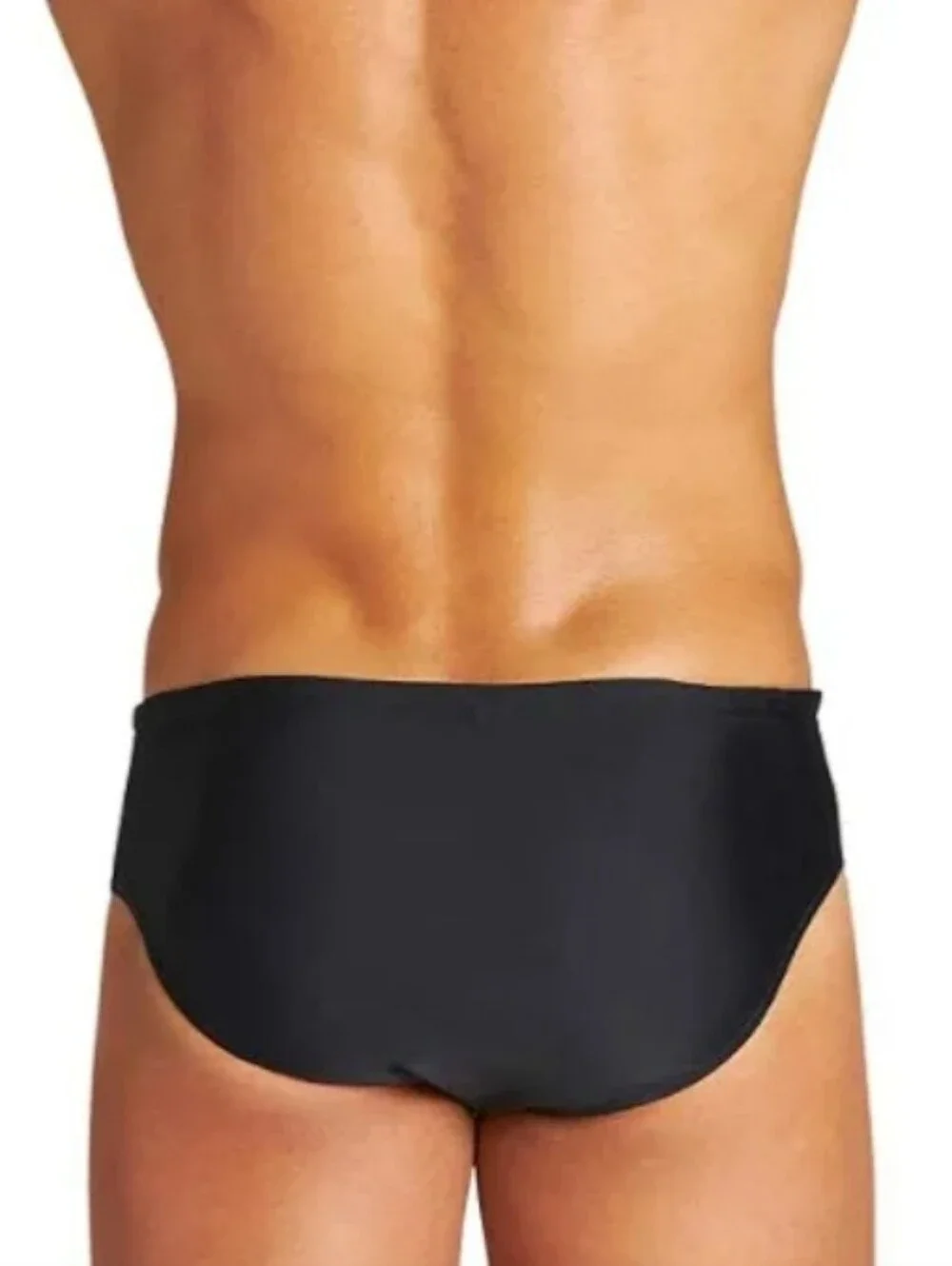 Arena Swim Mens Threefold Brief Black Anguria 34